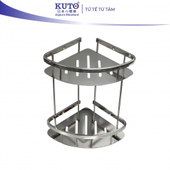 Kệ góc KUTO Nhật Bản inox 304 loại 3D(KKG02)