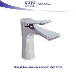 Vòi lavabo 1 lỗ KUTO Nhật Bản Pro mỏ vịt (LA9)