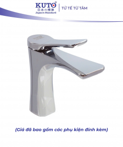 Vòi lavabo 1 lỗ KUTO Nhật Bản Pro mỏ vịt (LA9)