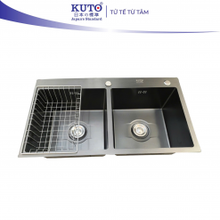 Chậu rửa bát Inox 304 KUTO Nhật Bản 8245DE (M001)