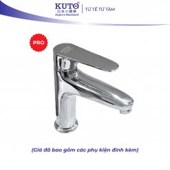 Vòi Lavabo thân đồng tay đồng KUTO Nhật Bản (K016)