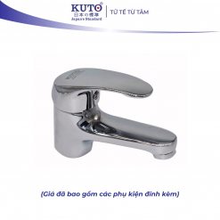 Vòi Lavabo rửa lạnh chất liệu đồng KUTO Nhật Bản (K002)