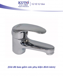 Vòi Lavabo rửa lạnh chất liệu đồng KUTO Nhật Bản (K002)