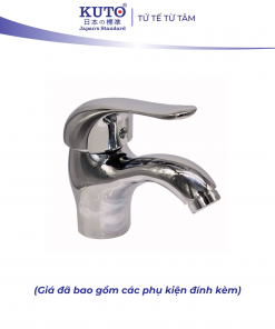 Vòi Lavabo rửa lạnh chất liệu đồng KUTO Nhật Bản (K003)