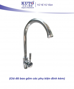 Vòi bếp không ren PK củ xoay KUTO Nhật Bản (VB5)