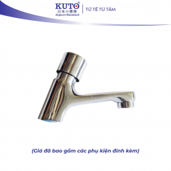 Vòi Lavabo rửa lạnh chất liệu đồng KUTO Nhật Bản (K008)
