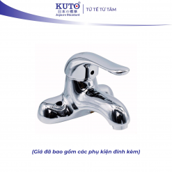 Vòi chậu 3 lỗ KUTO Nhật Bản KT27 (VO2)
