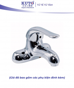 Vòi chậu 3 lỗ KUTO Nhật Bản KT27 (VO2)