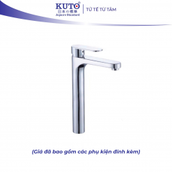 Vòi Lavabo thân dài tay tròn KUTO Nhật Bản (KB002)