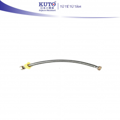 Dây cấp vòi 3 lỗ KUTO Nhật Bản, ốc đồng, dài 40cm (KK005)