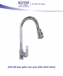 Vòi bếp rút TPM KUTO Nhật Bản (VB7)