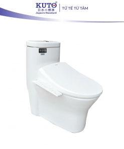 Bồn cầu kết hợp nắp rửa thông minh KUTO Nhật Bản (A002)