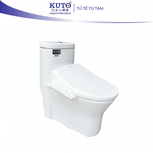Bồn cầu kết hợp nắp rửa thông minh KUTO Nhật Bản (A002)