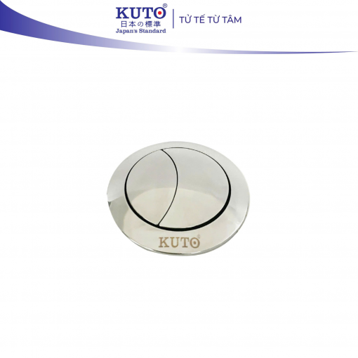 Nút nhấn xả bồn cầu loại tròn KUTO Nhật Bản (R042)