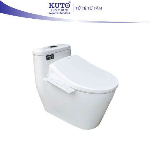 Bồn cầu kết hợp nắp rửa thông minh KUTO Nhật Bản (A003)