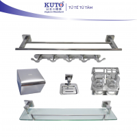 Bộ phụ kiện KUTO Nhật Bản 6 món KTD Inox 304 (BPK2)