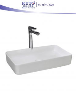 Chậu đặt bàn chữ nhật KUTO Nhật Bản (E003)