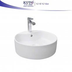 Chậu đặt bàn hình tròn KUTO Nhật Bản (E005)