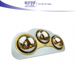 Đèn sưởi nhà tắm KUTO Nhật Bản 3 bóng đèn (P002)