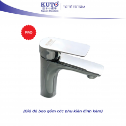 Vòi Lavabo 1 lỗ tay đồng thân đồng KUTO Nhật Bản (K017)
