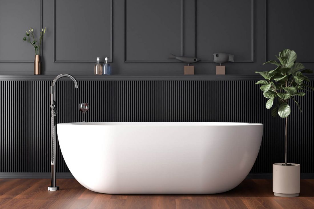 Mẫu bồn tắm nằm đẹp được nhiều người dùng ưa chuộng 