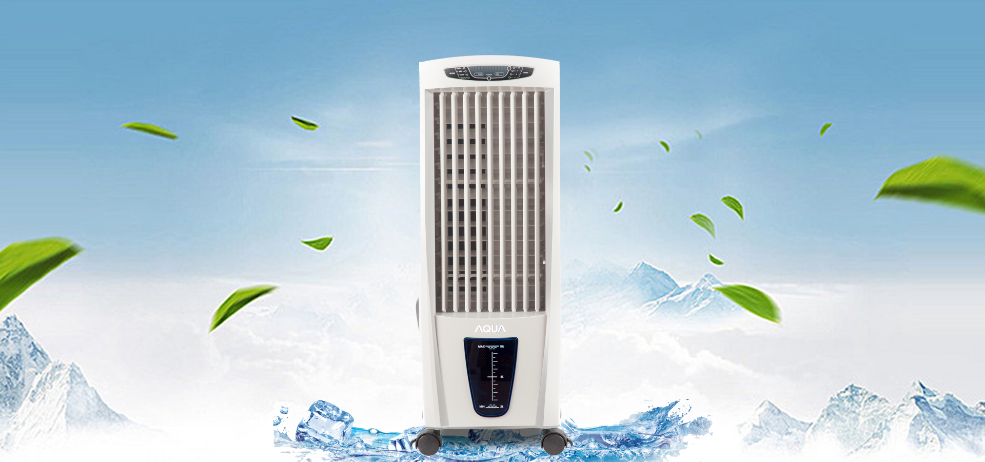 Quạt hơi nước giúp không khí trong nhà mát mẻ, trong lành