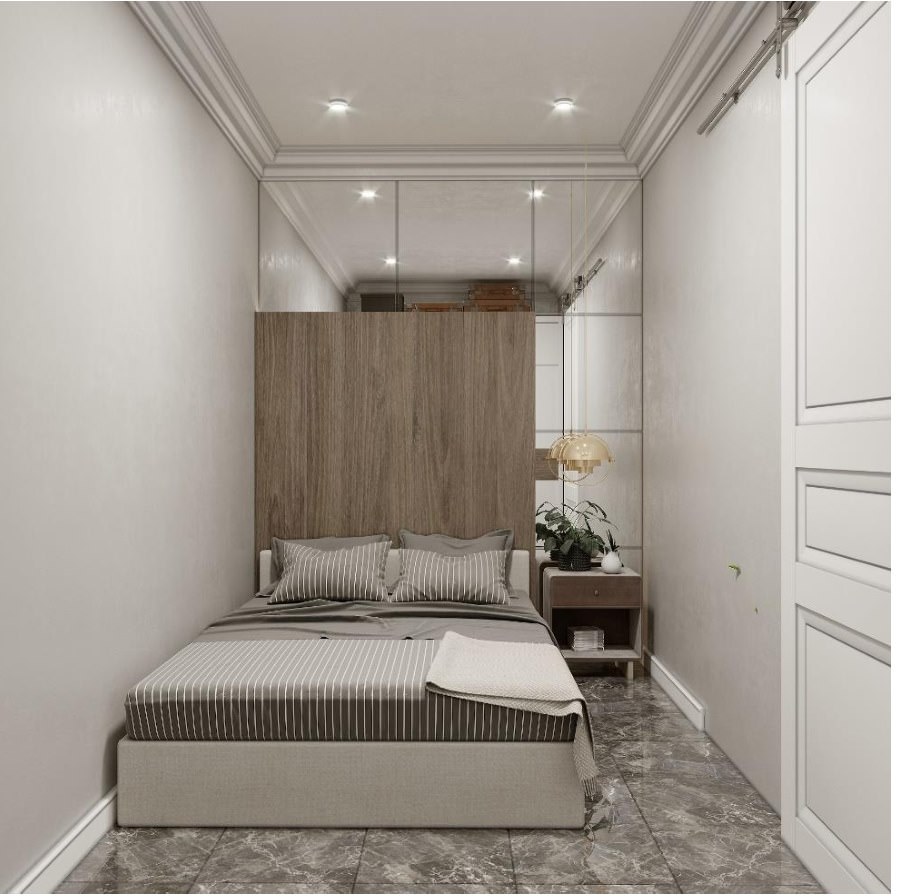 Trang trí phòng ngủ 9m2 cần chú ý đến màu sơn tường và cách bố trí đồ đạc