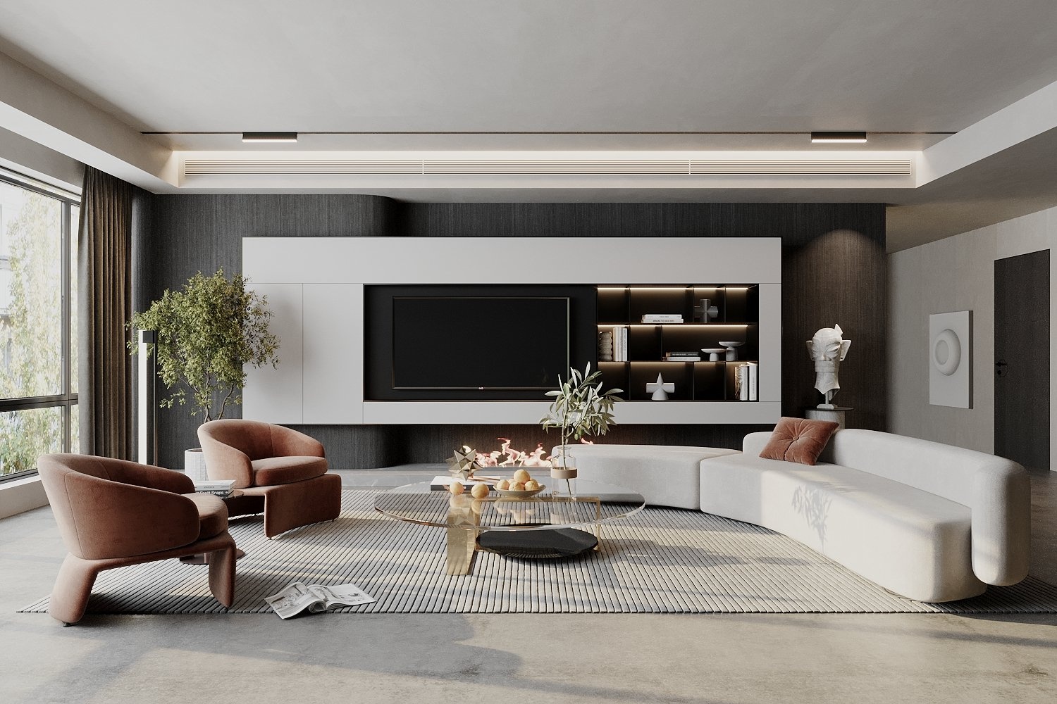 Gợi ý phong cách nội thất phù hợp cho không gian phòng khách 20 - 30m2