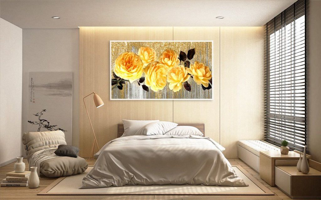 Lựa chọn tranh phòng ngủ hợp phong thủy, tài lộc đầy túi