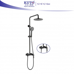 Sen cây màu xám chất liệu đồng bát tròn KUTO Nhật Bản (G009)