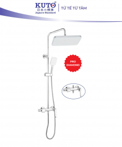 Sen cây Pro tay đồng, cần tròn inox - KUTO Nhật Bản (G008)