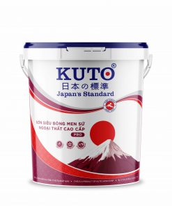 Sơn siêu bóng men sứ ngoại thất cao cấp KUTO PRO loại 5L (S13)