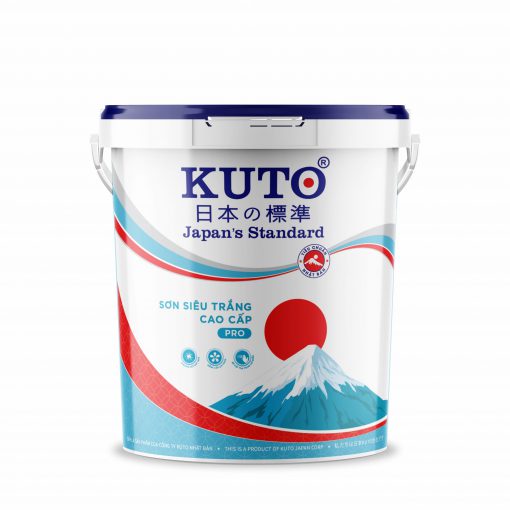 Sơn siêu trắng cao cấp KUTO PRO loại 24KG (S7)