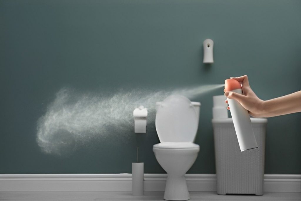 khử mùi hôi cống trong nhà vệ sinh