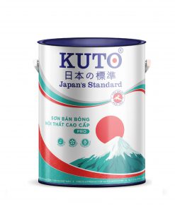 Sơn bán bóng nội thất cao cấp KUTO PRO loại 5L (S22)