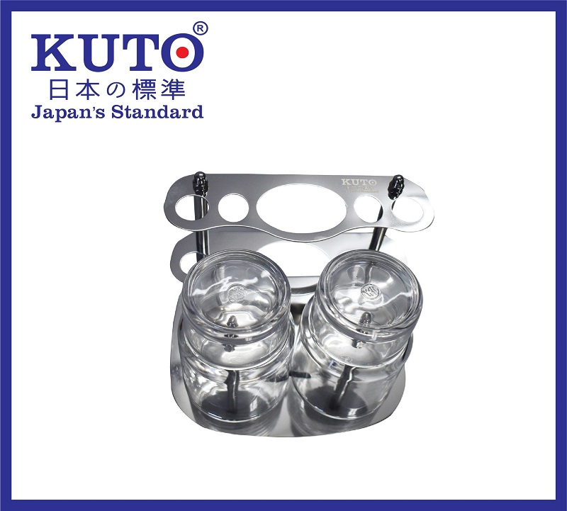 Kệ cốc KUTO làm từ inox 201 chống gỉ