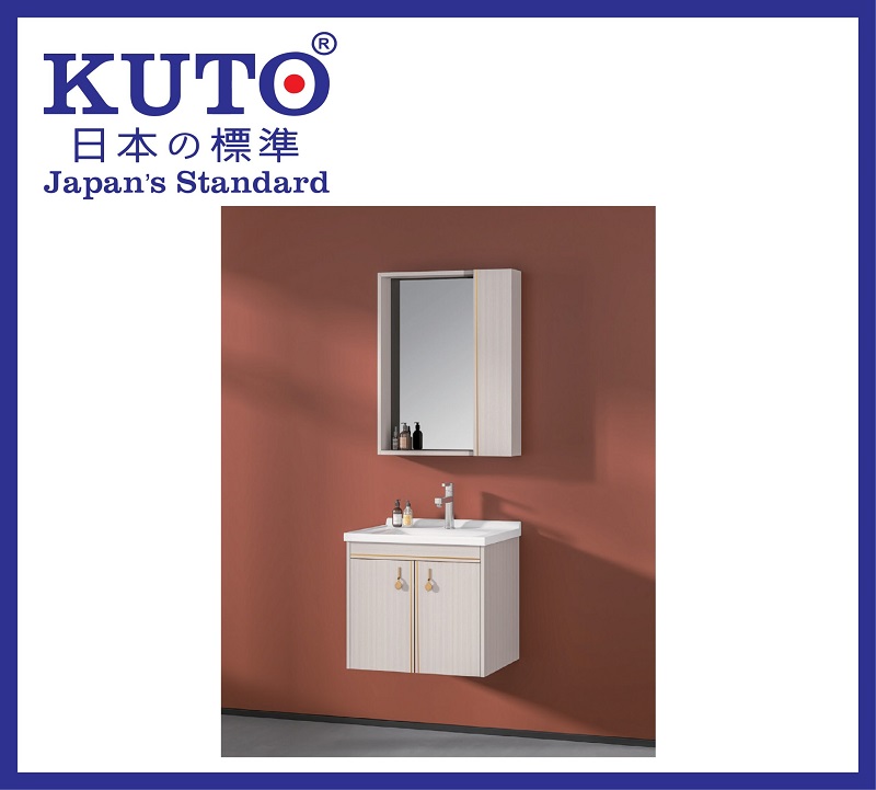 Tủ chậu KUTO KTT-039525 dạng 2 cánh mở tiện dụng