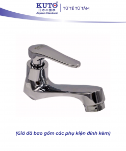 Vòi Lavabo rửa lạnh chất liệu đồng KUTO Nhật Bản (K005)