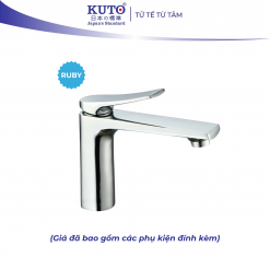 Bộ lavabo 1 lỗ thân đồng KUTO (K026)