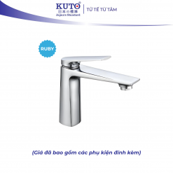 Bộ vòi lavabo 1 lỗi thân đồng KUTO (K027)