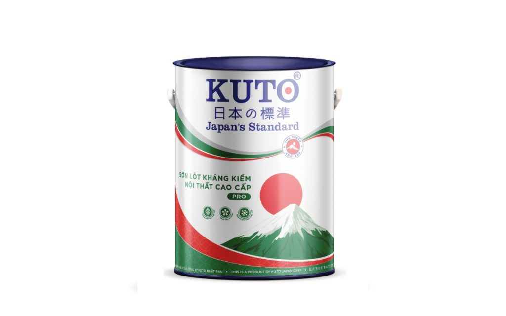 KUTO - sơn nội thất cao cấp hàng đầu đến từ thương hiệu Nhật Bản