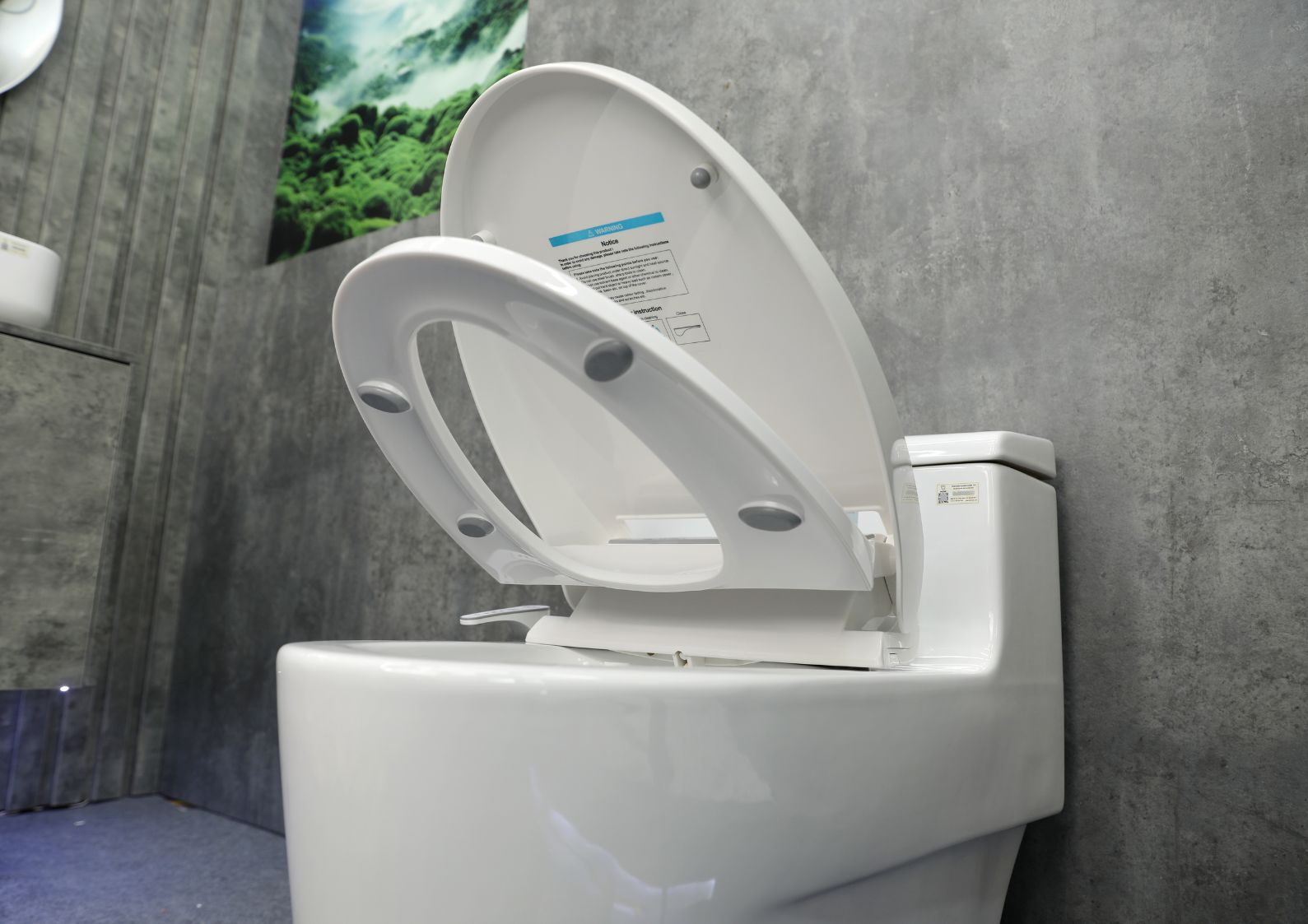 Nắp bồn cầu thông minh bị hỏng chức năng rửa/sấy trước