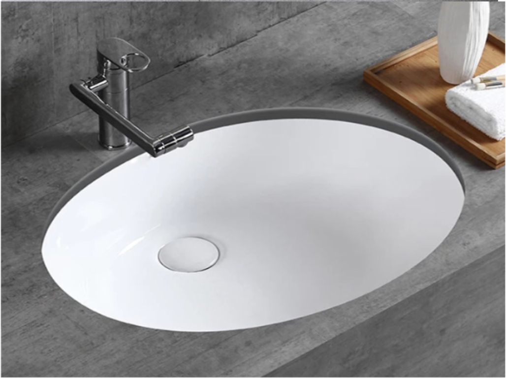 Kích thước lavabo âm bàn hình tròn