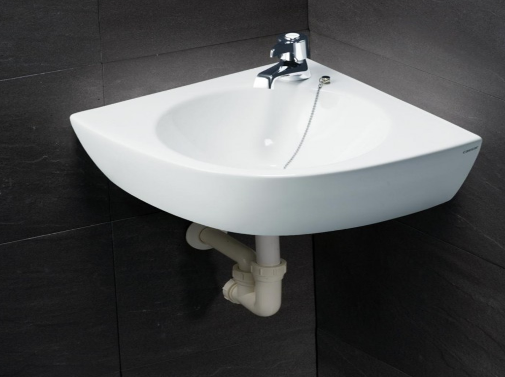 Tìm hiểu về mẫu Lavabo góc