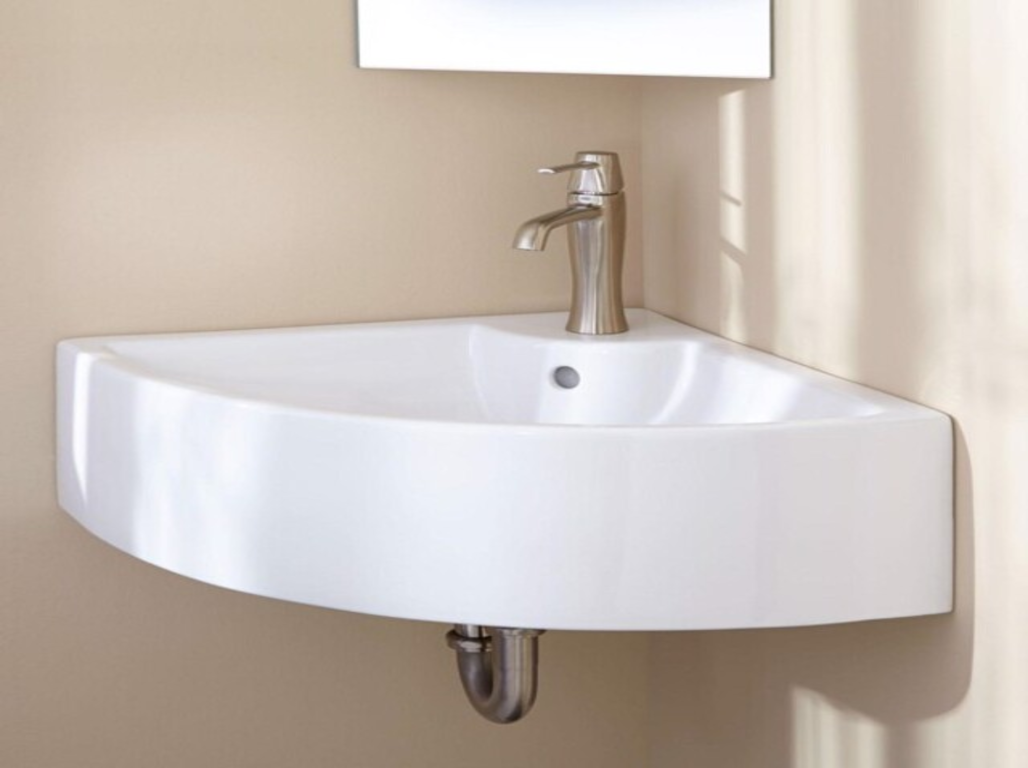 Kích thước Lavabo góc chuẩn hiện nay