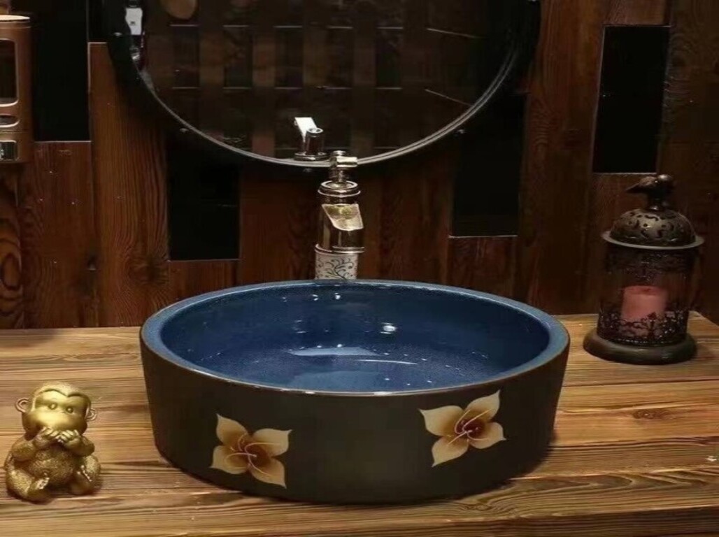 Tủ Lavabo nên làm chất liệu gì bằng gốm