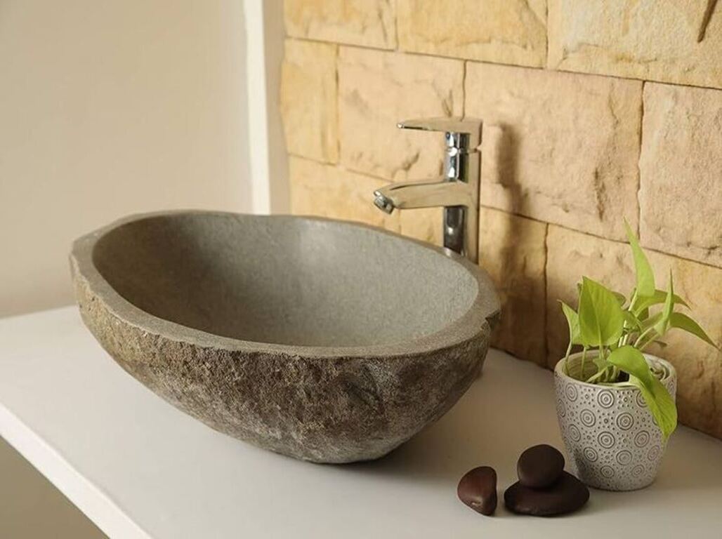 Tủ Lavabo làm bằng đá tự nhiên
